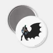Batman - Zwarte cape Magneet (Voorkant / Achterkant)