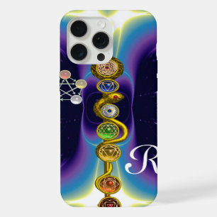 BÂTON D'ASCLEPIUS 7 CHAKRAS, YOGA, ÉNERGIE SPIRITU