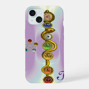 BÂTON D'ASCLEPIUS 7 CHAKRAS, YOGA, ÉNERGIE SPIRITU