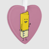 Bâton de beurre beurré des pouces heureux de (devant)