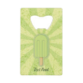 Bâton de crème glacée de chaux (Devant)