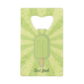 Bâton de crème glacée de chaux (Dos)