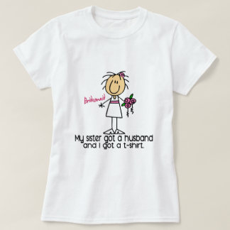 Bâton De La Femme D'Accueil Figure I A Un T-Shirt