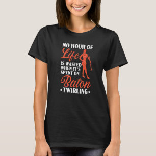 Baton Draaiende Turnen Majorette Baton Twirler  T-shirt