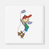 Bâton Figure Mountain Escalades Magnets