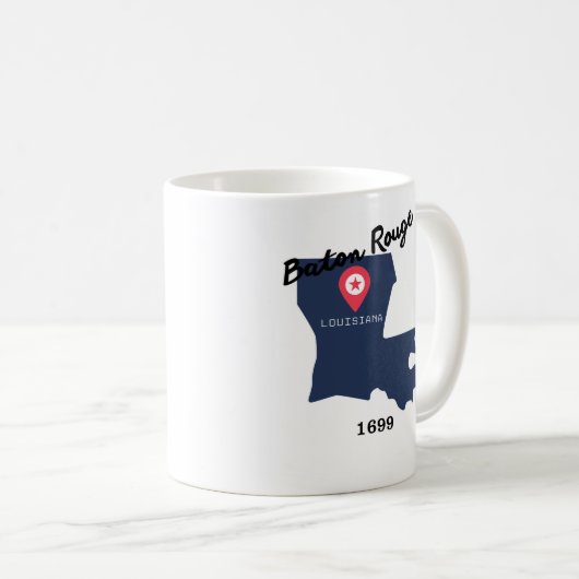 Baton Rouge coffee mug (Devant droit)