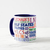 Baton Rouge d'hier : La tasse (Devant gauche)