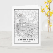 Baton Rouge Kaart (Gele Bloem)