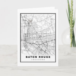 Baton Rouge Kaart