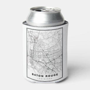 Baton Rouge Kaart Blikjeskoeler