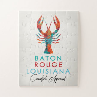 Baton Rouge Louisiana Crawfish Bright Legpuzzel