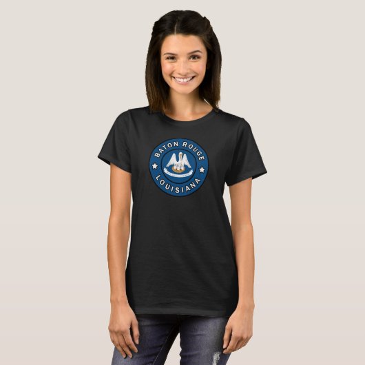 Baton Rouge Louisiana T-shirt (Voorkant volledig)