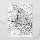 Baton Rouge Love Locator | Weddenschap Save the Da Folie Uitnodiging (Achterkant)