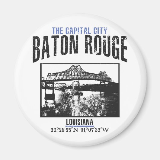 Baton Rouge Magneet (Voorkant)