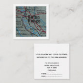 baton rouge Nous avons déplacé une nouvelle carte (Devant / Derrière)