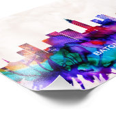 Baton Rouge Skyline Foto Afdruk (Hoek)