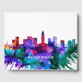 Baton Rouge Skyline Gastenboek (Achterkant)