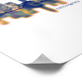 Baton Rouge Skyline Poster (Hoek)