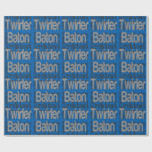Baton Twirler Extraordinaire Cadeaupapier (Vlak)