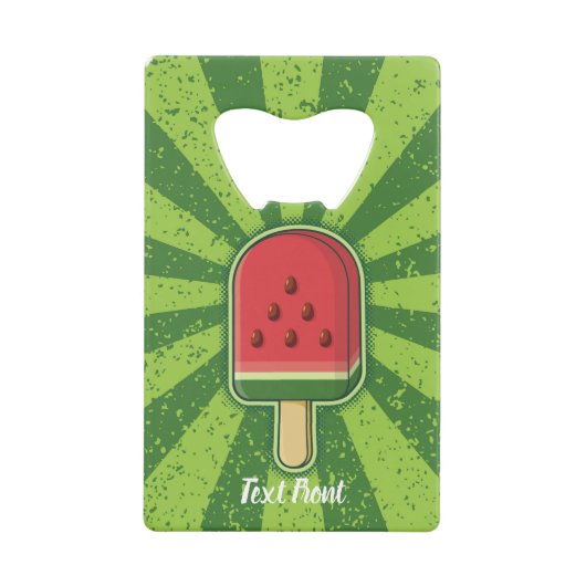 Bâtonnet de glace à la pastèque (Devant)