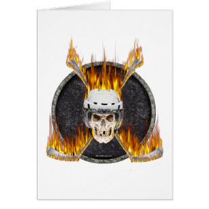 Bâtons de hockey brûlants