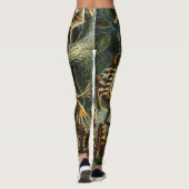 Batrachia Frogs door Ernst Haeckel Leggings (Achterkant)