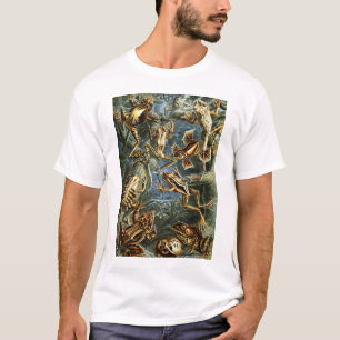 Batrachia Frogs door Ernst Haeckel T-shirt