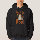 Bats Balls And Boo Sports Halloween Hoodie (Voorkant)