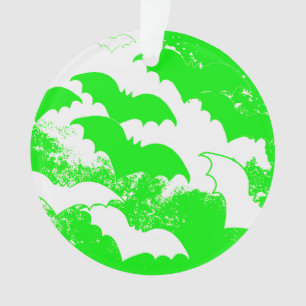 Bats blancs en vert vol