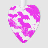 Bats blancs en vol rose (devant)