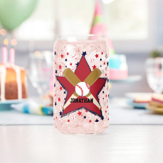 Bats de baseball personnalisés balles et étoiles s