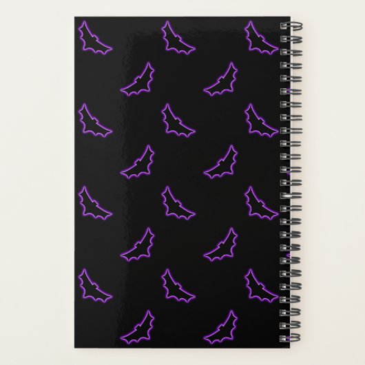 Bats de Néon Violet (Dos)