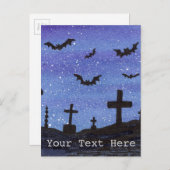 Bats Graveyard Briefkaart (Voorkant / Achterkant)