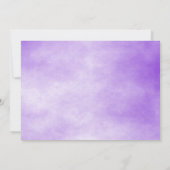 Bats Halloween Baby shower Invitation Kaart (Achterkant)