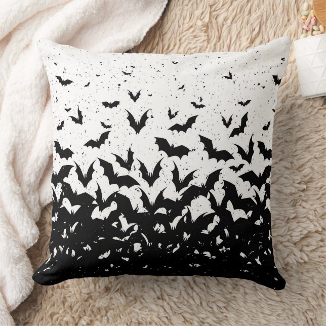 Bats Halloween Horror Vampire Kussen (Deken)