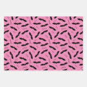 Bats Halloween Party Inpakpapier Vel (Voorkant 3)