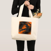 Bats Halloween Sac en toile (Devant (produit))