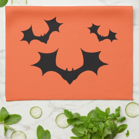 Bats Serviette de cuisine (Plié)