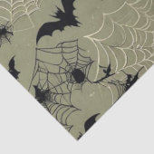 Bats Spinnen Webs Tissuepapier (Detail)