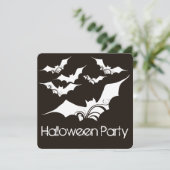 Bats volants Invitation de la fête d'Halloween 3 (Debout devant)