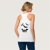 BatSh_tDesign Cute Skull and Crossbones Tanktop (Volledige Achterkant)
