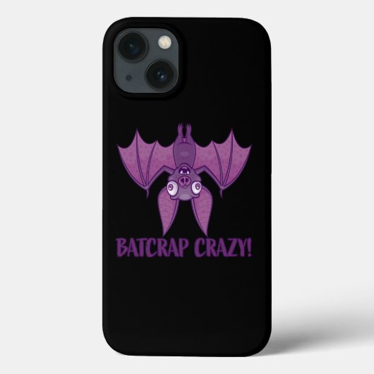 Batshit Crazy Wacky Cartoon Bat Case-Mate iPhone Case (Achterkant)