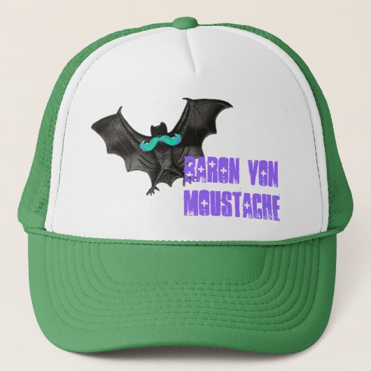 Batstache Trucker Pet (Voorkant)