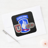 BATTALION 2D INFANTERIE 503D 173E STICKERS AÉROBOR (Enveloppe)