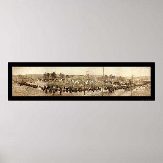 Battalion Pistool 1918 Poster (Voorkant)