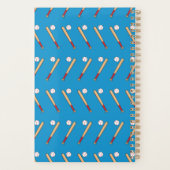 Batte de baseball avec Motif de balle (Dos)