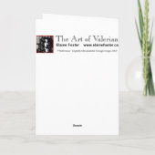 Batte victorienne - carte #2 (personnaliser) (Dos)