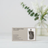 Batte victorienne - Carte de visite (Debout devant)