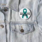 Batten Disease Advocate Lint Witte Button (In situ)