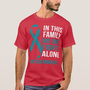 Batten Ziekte Bewustzijn Niemand vecht Alleen Hoop T-shirt